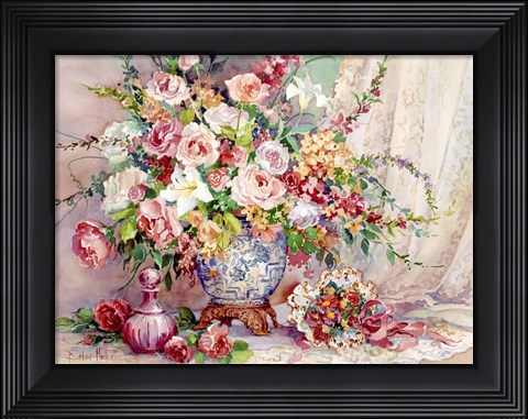 Framed Victoria&#39;s Treasures Print