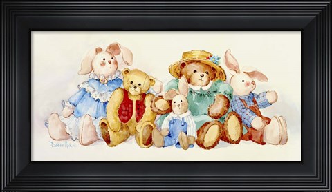 Framed Friends Forever Print