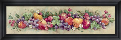 Framed Fruit Panel Print