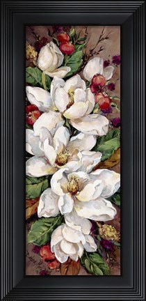 Framed Magnolia Spray II Print