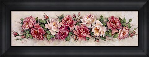 Framed Rose Panel Print
