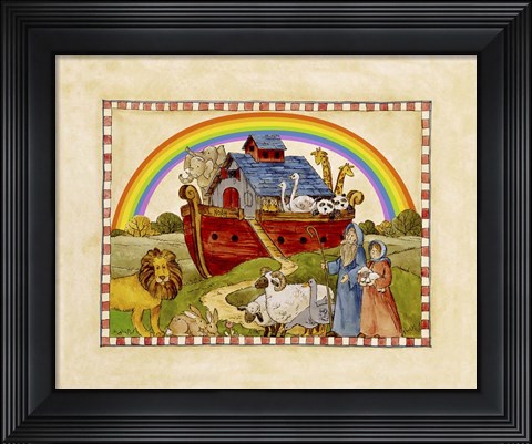 Framed Bless the Creatures Print