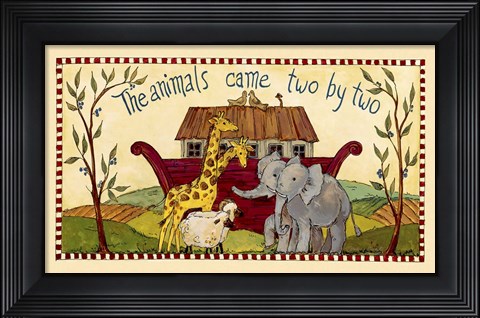 Framed Two by Two Print