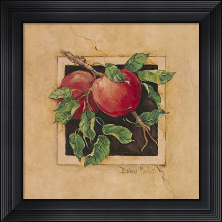 Framed Apple Square Print