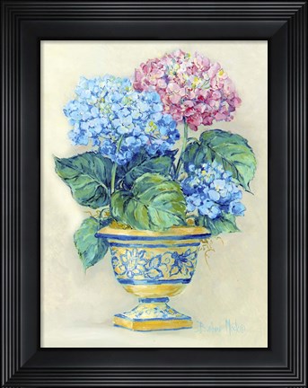 Framed Hydranga Blooms II Print