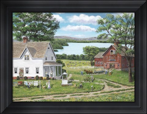 Framed Summer Memories Print