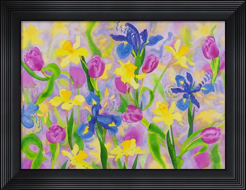 Framed Dream Shadows Print