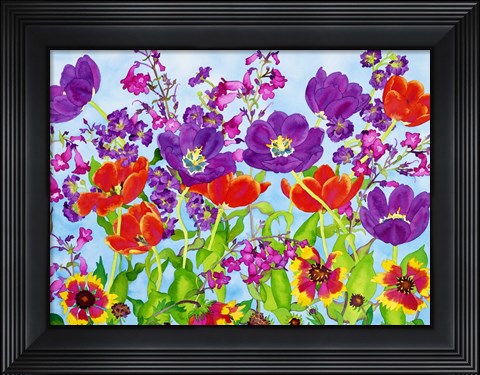 Framed Spring Showers Print