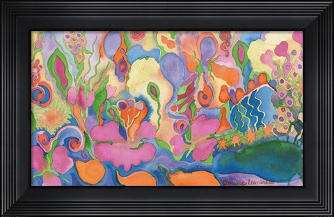 Framed Soft Landing Print