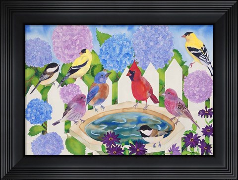 Framed Watering Hole Print