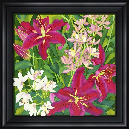 Framed Lilly Love Print