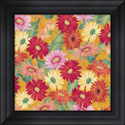 Framed Heavenly Divine- Daisies Print