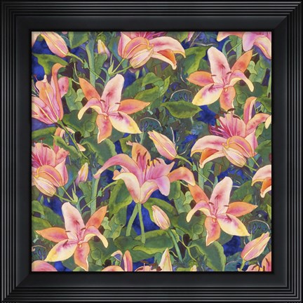Framed Dance of Love- Lily Print