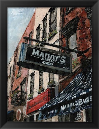 Framed New York Neighborhood II Print