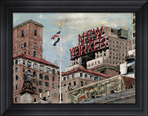 Framed New Yorker Print