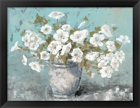 Framed Morning Blossom Still Life Print