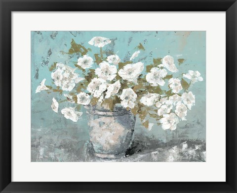 Framed Morning Blossom Still Life Print