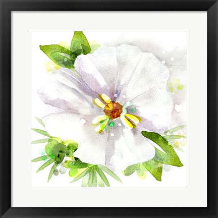 Framed Floral Beauty III Print