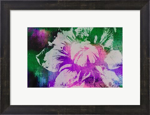 Framed Color Pop Flower Print