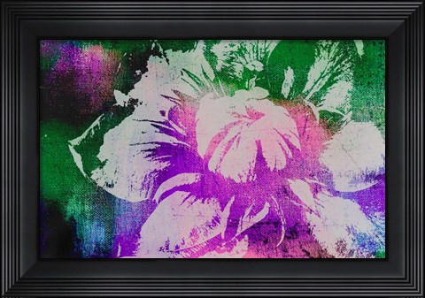 Framed Color Pop Flower Print