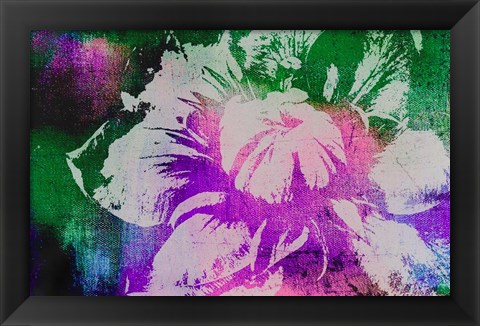 Framed Color Pop Flower Print