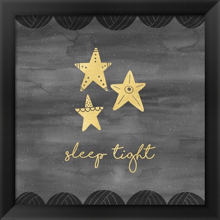 Framed Good Night Sleep Tight II Print