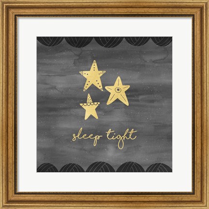 Framed Good Night Sleep Tight II Print