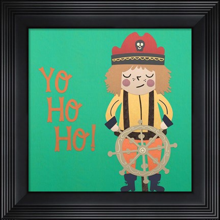 Framed Ahoy Matey III Print