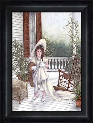 Framed Dressing Up Print