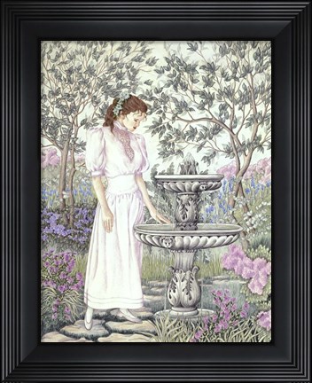 Framed Garden Path Print