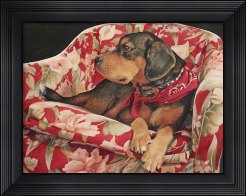 Framed Just Hanging Out Print