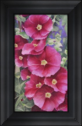 Framed Oh So Pink Print