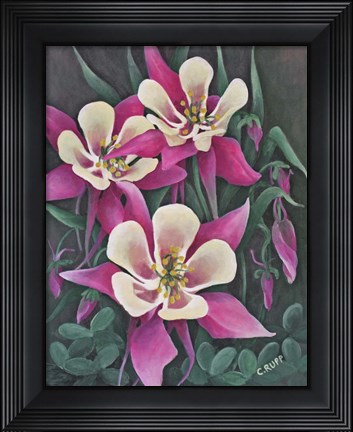 Framed Pretty in Pink Print