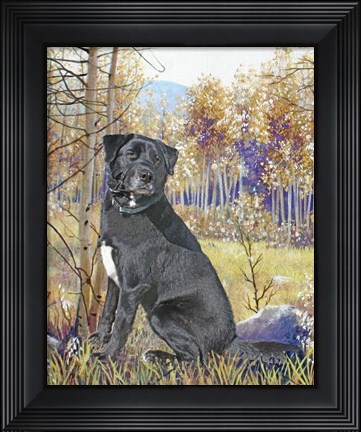 Framed Waiting Print