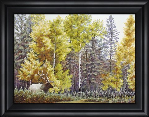 Framed Autumn Begins Print