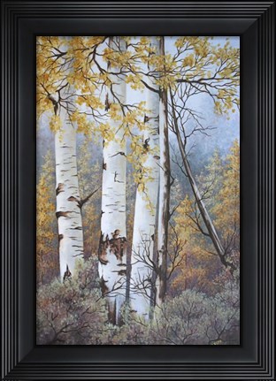 Framed Misty Morning Print