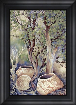 Framed Pottery Print