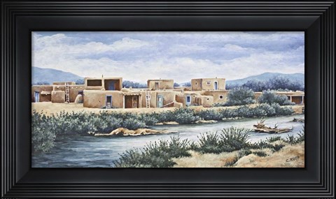 Framed Pueblo Print