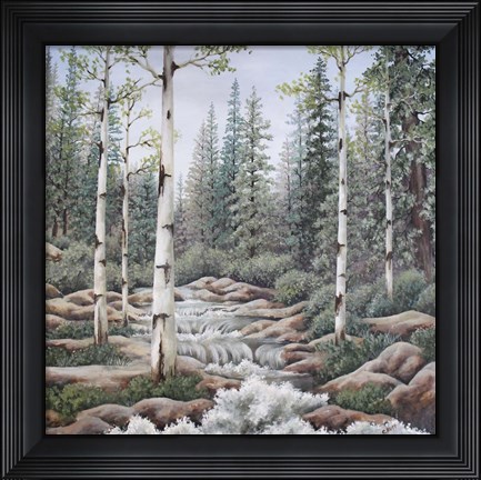 Framed Summer Stream Print