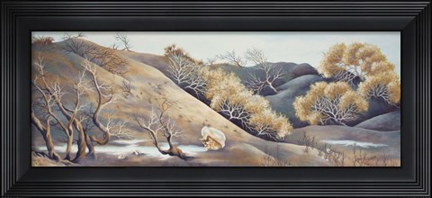 Framed Sunrise on the Dunes Print