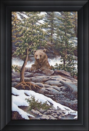 Framed Taking A Break Print