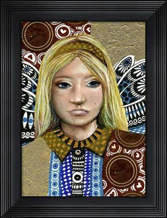 Framed Bit Like Alice Print