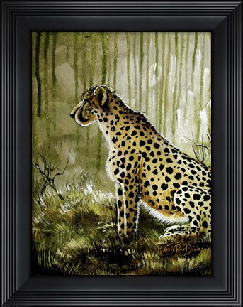 Framed Cheetah Print