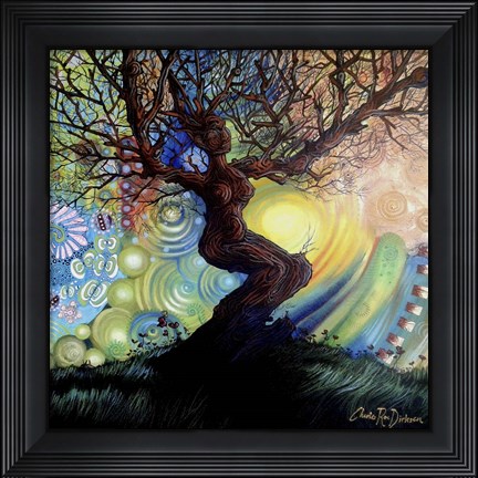 Framed Tree Of Life - Celebration Print