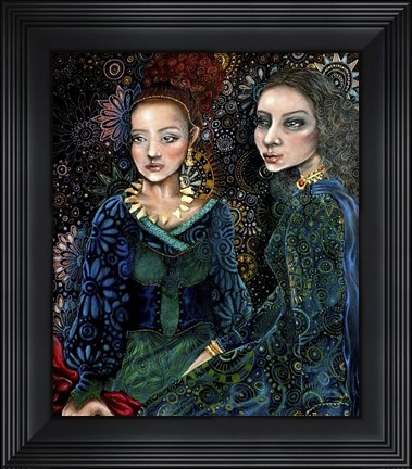 Framed Wallflower Muses Print