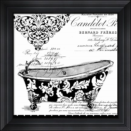 Framed Boudoir II Print