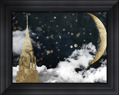 Framed Cloud Cities New York Print