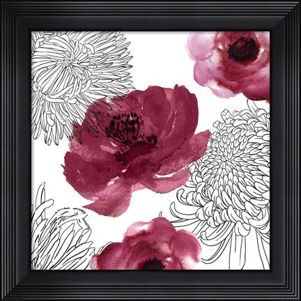 Framed Cinnabar I Print