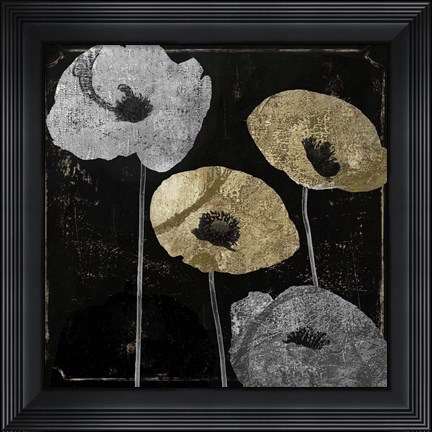 Framed Poppyville I Print