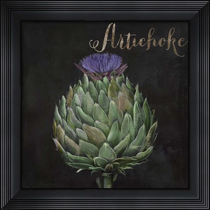 Framed Medley Artichoke Print
